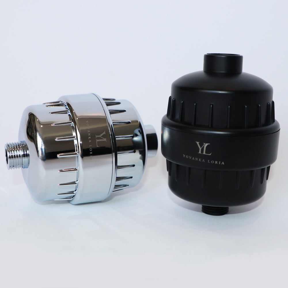 YL Shower Filter Black & Silver 2