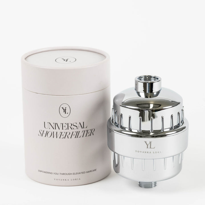 Universal Shower Filter - Silver Chrome