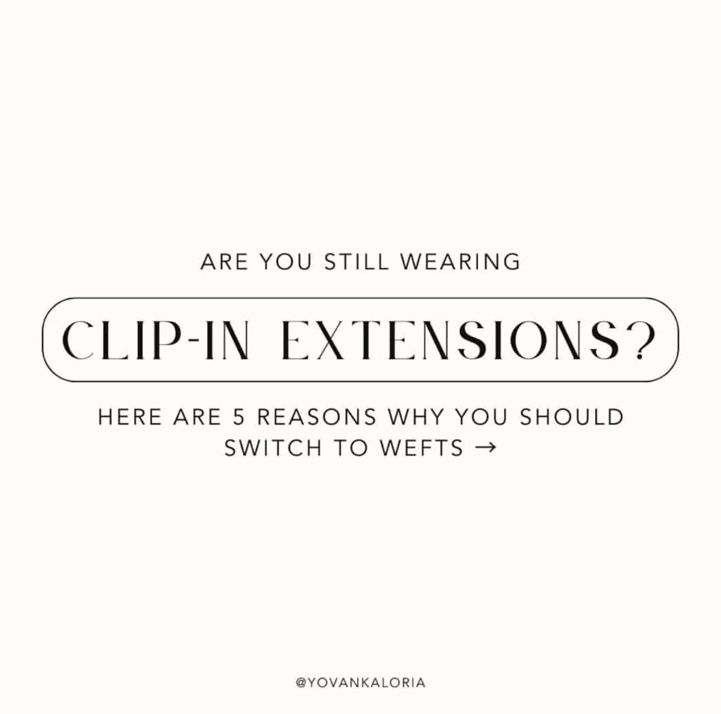 5 Reasons You Need to Switch to Micro-Tied Weft Extensions.