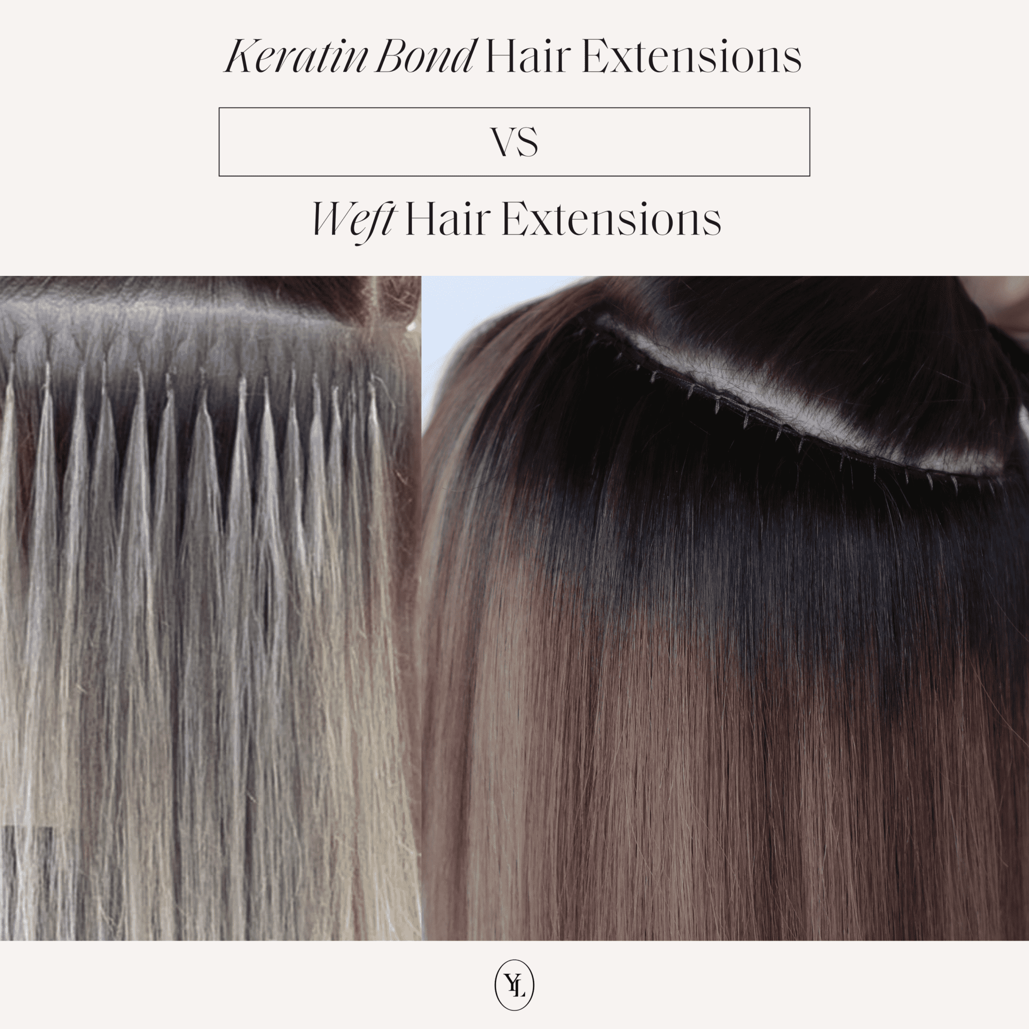 Keratin Bond Hair Extensions Vs Weft Hair Extensions 0235